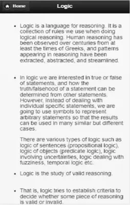 Logic android App screenshot 1